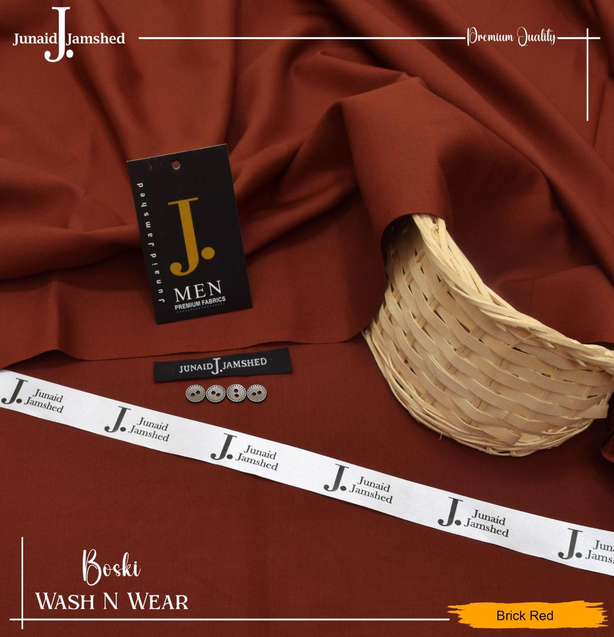 J. Wash & Wear Boski Finish - Brick Red