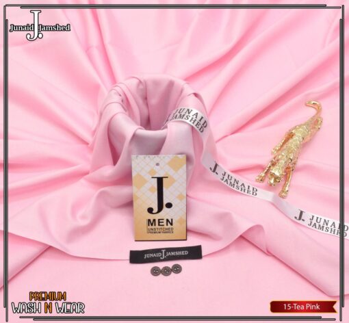 Premium J. Wash & Wear Boski Finish Shade 15 – Tea Pink